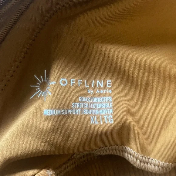 Aerie rustic brown Ribbed Top - Picture 3 of 3